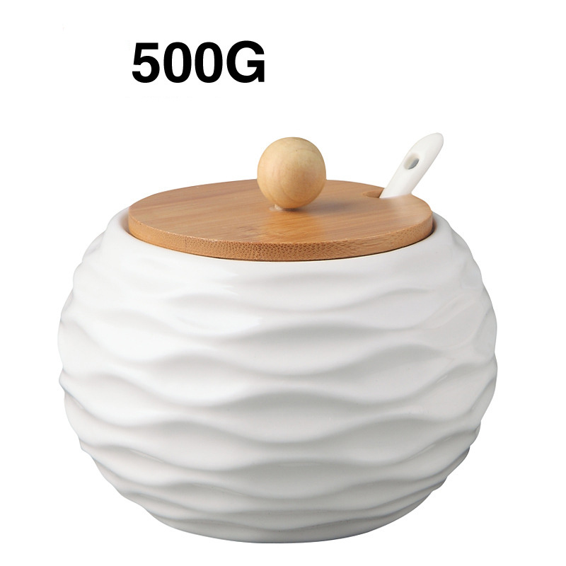 Kitchen ceramic seasoning jar - Image 2