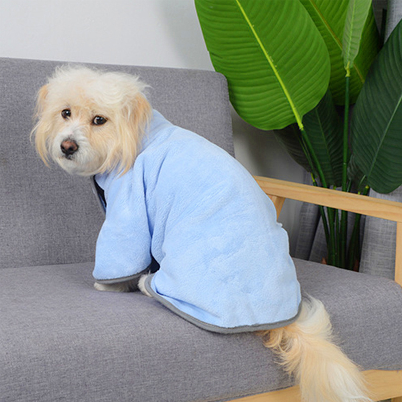 Quick-drying Pet Absorbent Towel Dog Bathrobe Pet Dog Bath Towel For Dogs Cats Microfiber Absorbent Pet Drying Towel Pet Supplies Pet Products - Image 2