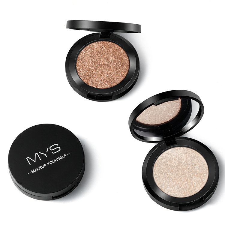 MYS Brand Face Makeup Powder 6 color Waterproof Minerals Shimmer Brightener Contour Glow Kit Bronzer Highlighter Makeup Palettes - Image 6