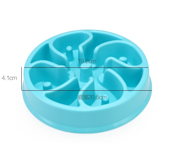 Anti-choke Bowl Plastic Dog Bowl Healthy Feeder - Image 9