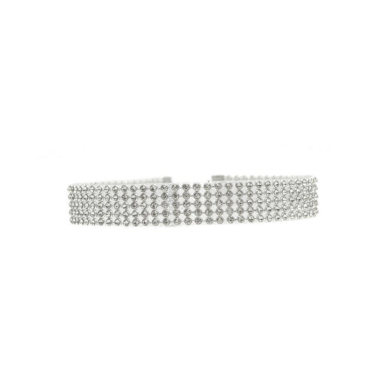 Fashion Women Full Crystal Rhinestone Choker Necklace Wedding Jewelry Chokers Necklaces For Women - Image 4