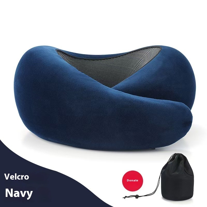 Soft Memory Foam Travel Neck Pillow U Shape Adjustable Support Comfortably Sleeping On Plane Car Office Noon Break - Image 8