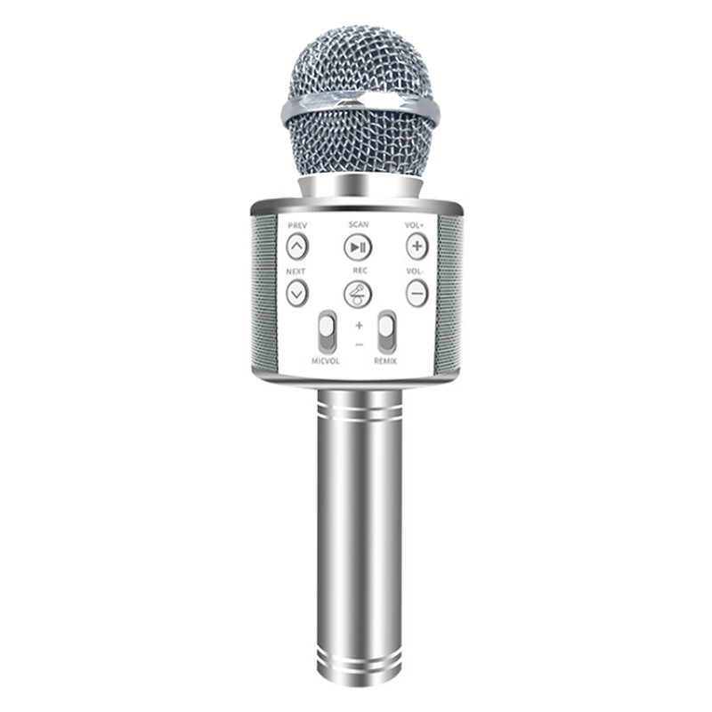 Wireless Microphone Portable Bluetooth Mini Home Ktv For Music Playing Singing Speaker Player - Image 6