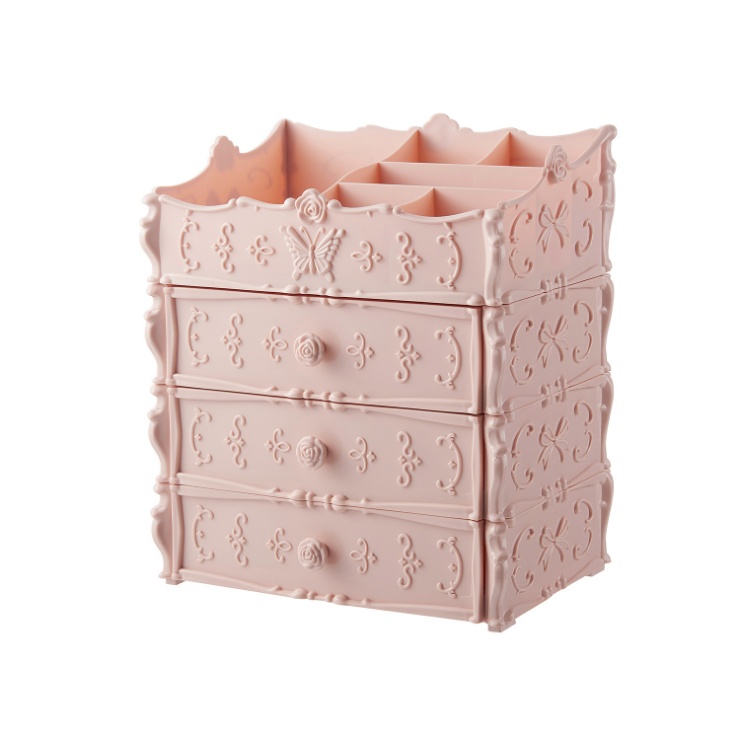 Transparent Makeup Organizer Cosmetic Storage Box Drawer Desktop Organizer Jewelry Beauty Storage Bins Lipstick Christmas Gifts - Image 9