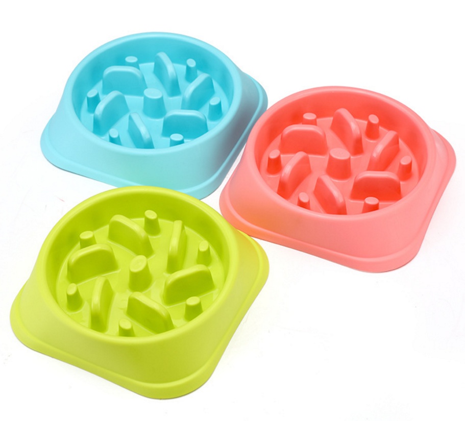 Anti-choke Bowl Plastic Dog Bowl Healthy Feeder - Image 2