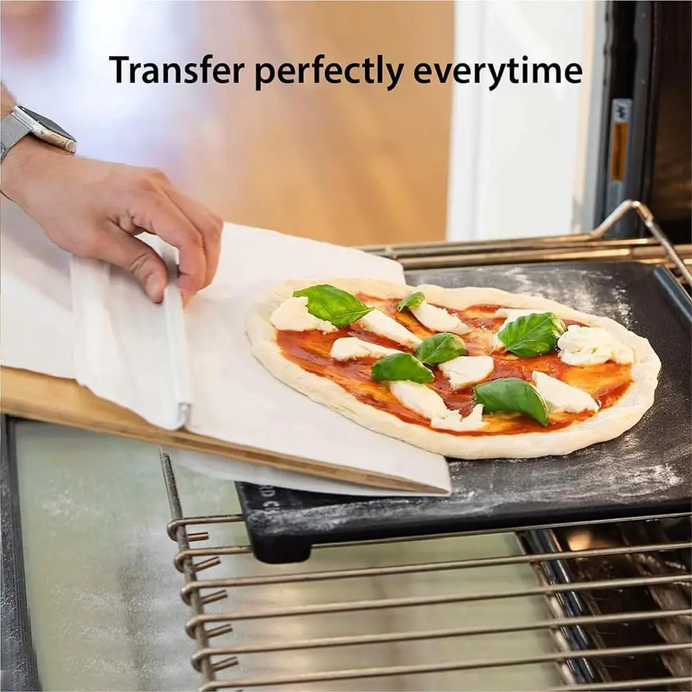 Kitchen Gadgets Sliding Pizza Shovel Non Stick Pizza Smooth Cutting Board Storage Transfer Board Kitchen Baking Tool - Image 7