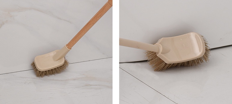 Wooden Household Handle Toilet Brush Cleaning Tools Bathroom Cleaning Brush Kitchen Floor Cleaner Brushes - Image 8