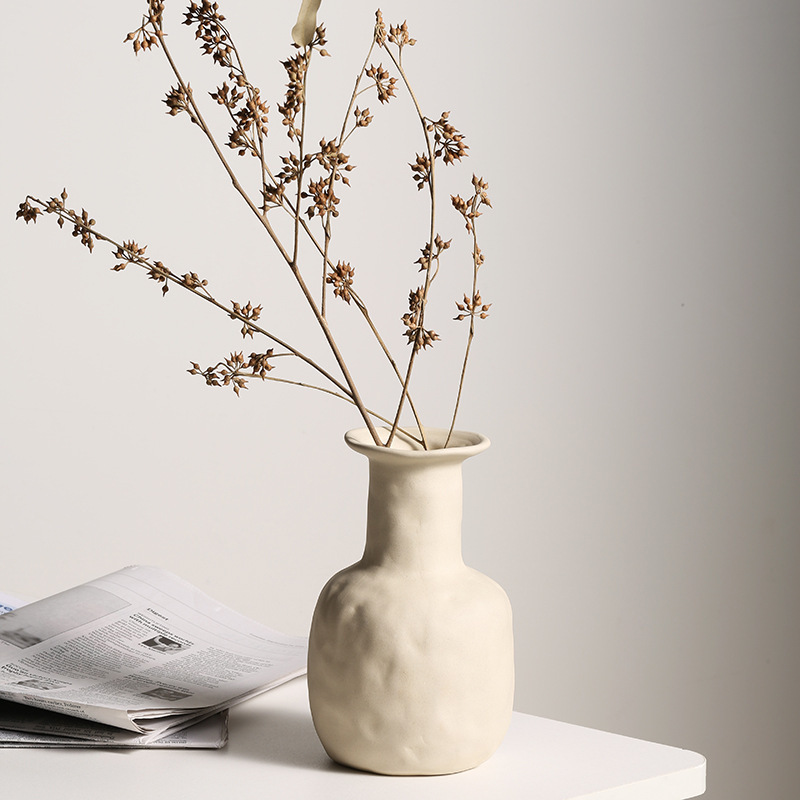 Scandinavian Style Simple Primitive Ceramics Vases Ornaments - Image 6