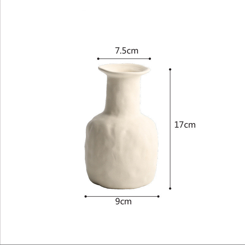 Scandinavian Style Simple Primitive Ceramics Vases Ornaments - Image 4