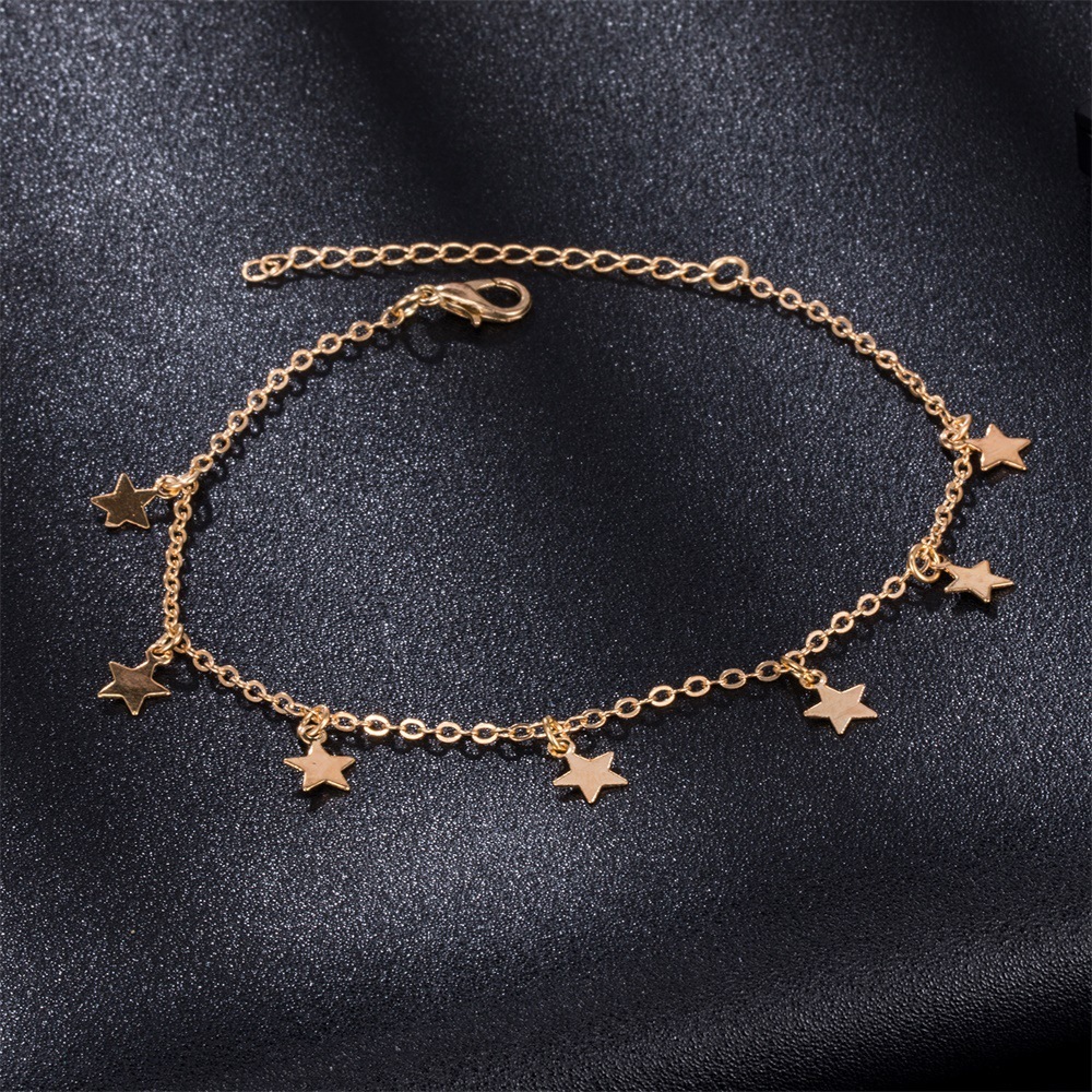 Simple Star Fashion Anklet Jewelry - Image 2