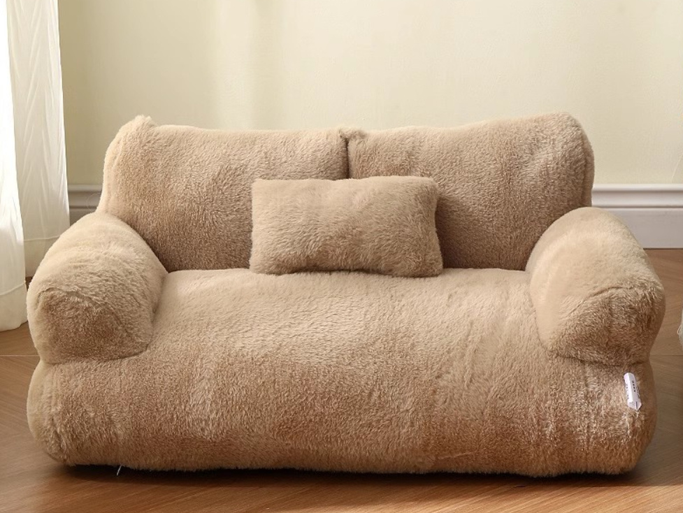 Luxury Cat Bed Sofa Winter Warm Cat Nest Pet Bed For Small Medium Dogs Cats Comfortable Plush Puppy Bed Pet Supplies - Image 4