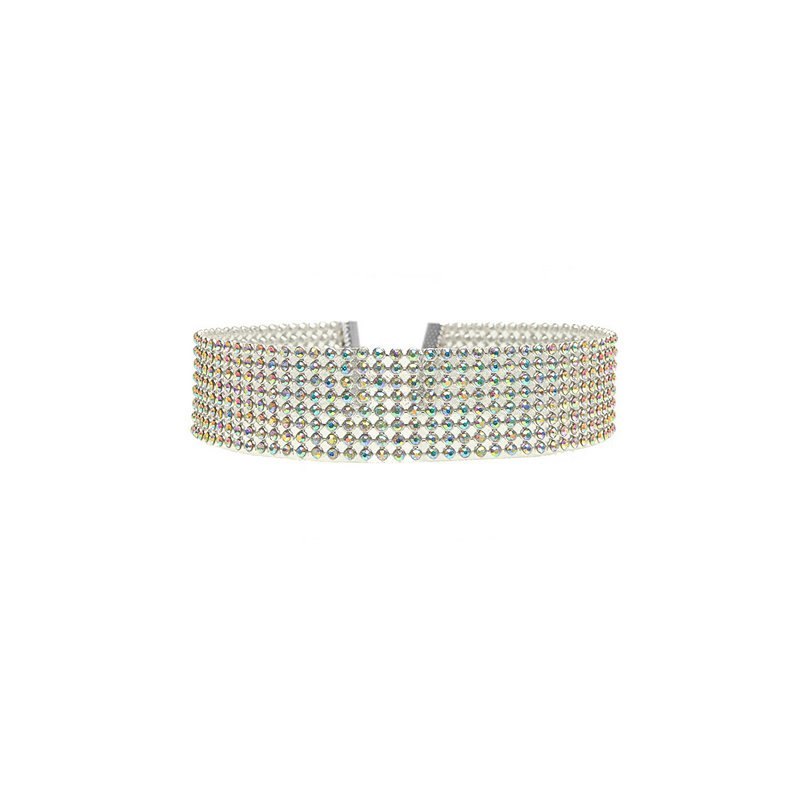 Fashion Women Full Crystal Rhinestone Choker Necklace Wedding Jewelry Chokers Necklaces For Women - Image 6