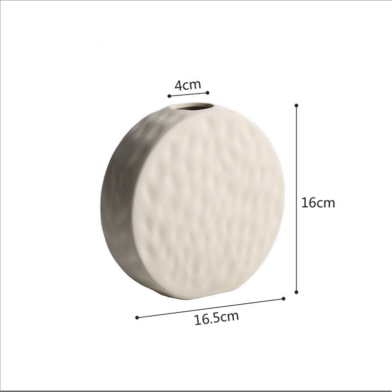 Scandinavian Style Simple Primitive Ceramics Vases Ornaments - Image 9