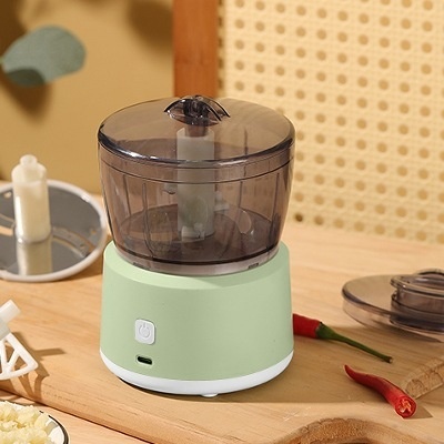 Mini Meat Grinder Household Electric Small Mixer Mincing Machine Automatic Multi-function Filling Intelligent Cooking Machine - Image 5