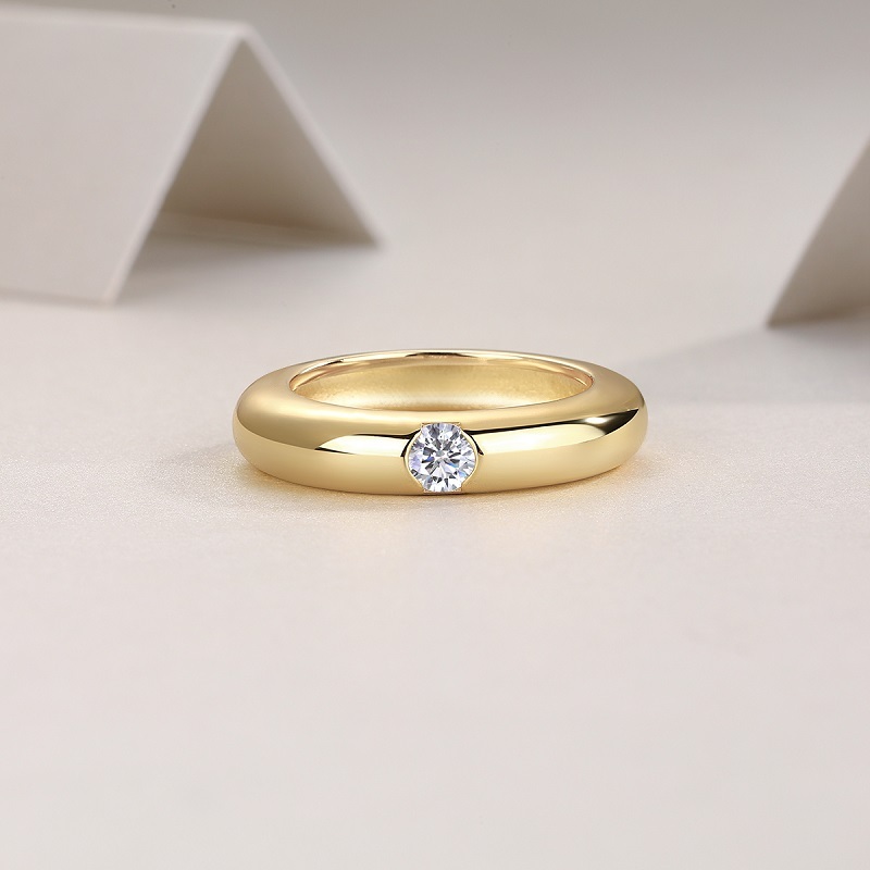 Angel Light Wing - A Luxurious And Fashionable Light Luxury Jewelry Silver Ring Set With Top-quality Moissanite, S925 Silver Plated Platinum - Image 5