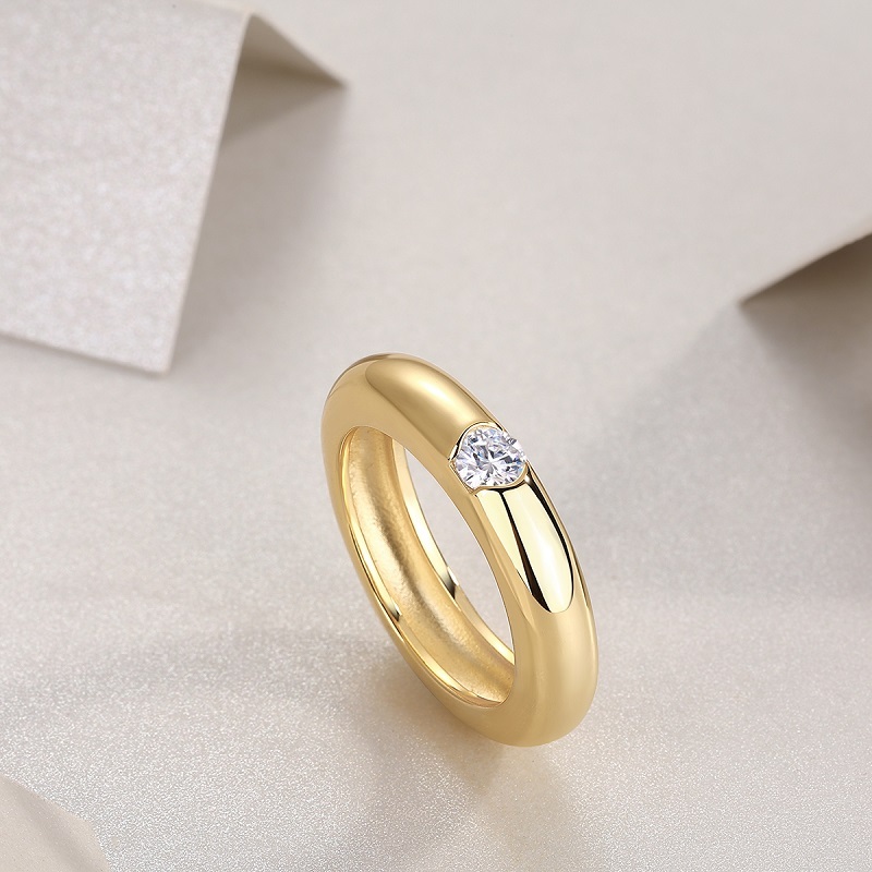 Angel Light Wing - A Luxurious And Fashionable Light Luxury Jewelry Silver Ring Set With Top-quality Moissanite, S925 Silver Plated Platinum - Image 6