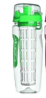 32Oz Fruit Infusing Infuser Water Bottle Water Fruit Bottle BPA Free Plastic Sport Fruit Infuser Water Bottles With Infuser Juice Shaker Drink Bottle Of Water - Image 6