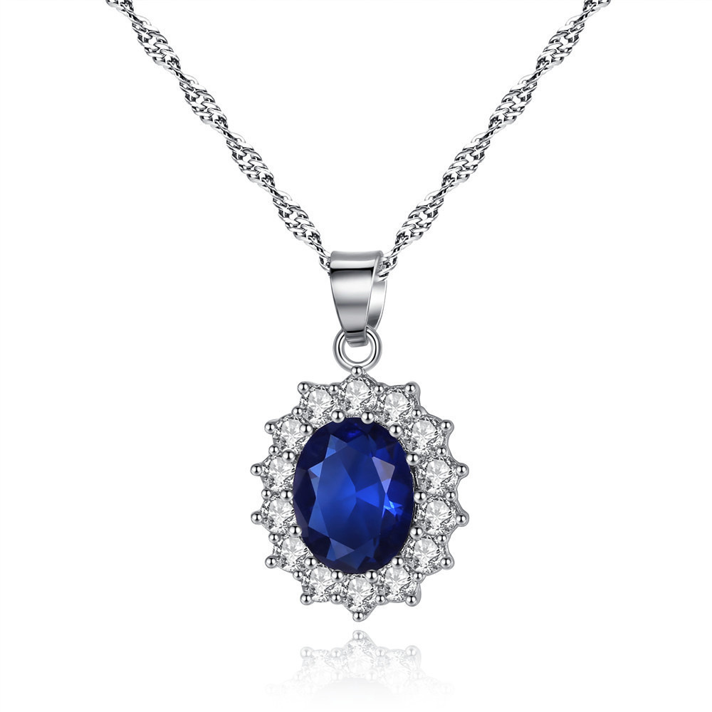 Sunflower Jewelry Set Necklace Ring Stud Earrings Bridal Jewelry - Image 4