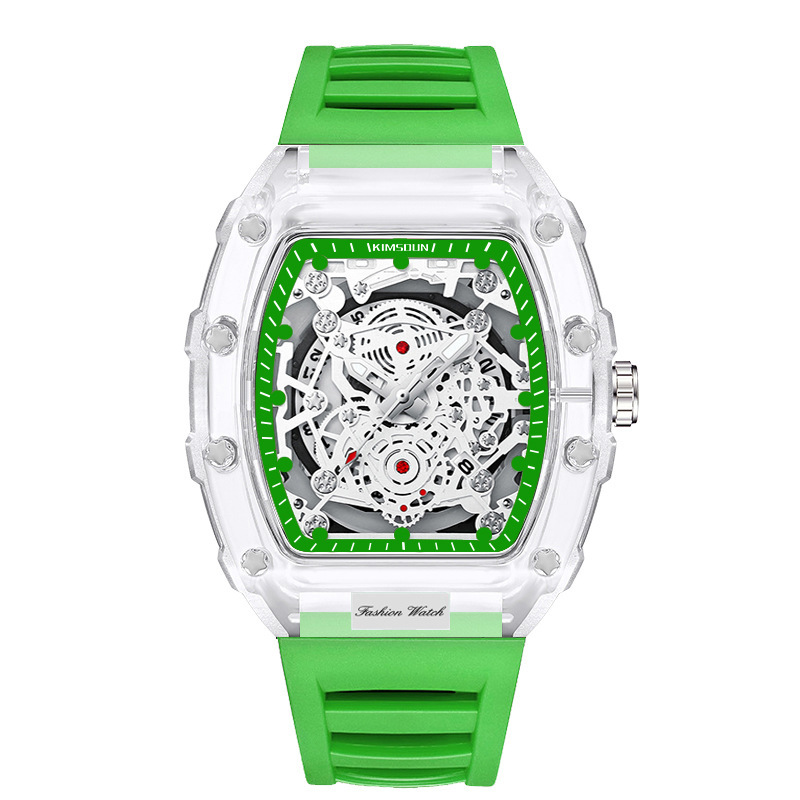 Wholesale Fashionable Transparent Mens Watches Waterproof Timepieces - Image 6