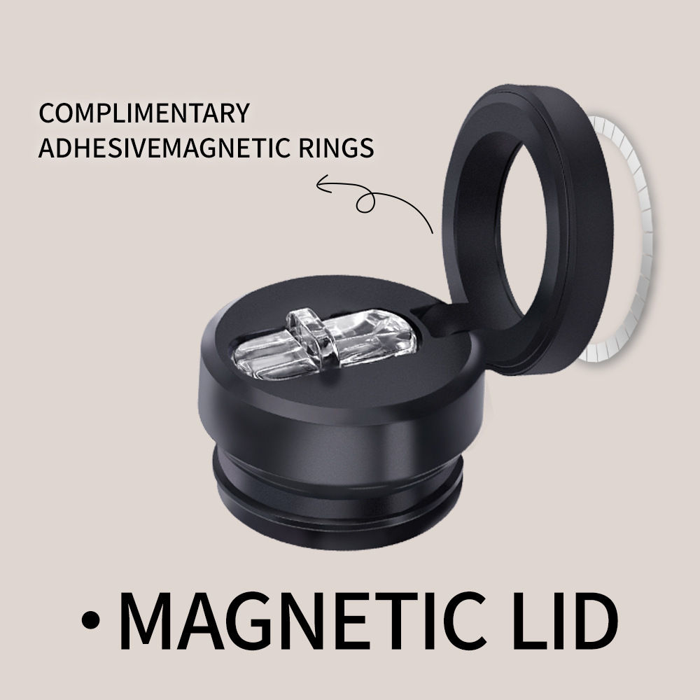 304 Stainless Steel Vacuum Cup Creative Magnetic Water Cup Insulated Sports Water Bottle With Straw Outdoor Insulated Water Mug With Magnetic Phone Holder - Image 6