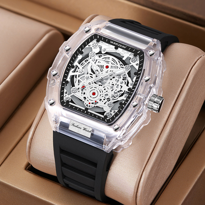 Wholesale Fashionable Transparent Mens Watches Waterproof Timepieces - Image 10
