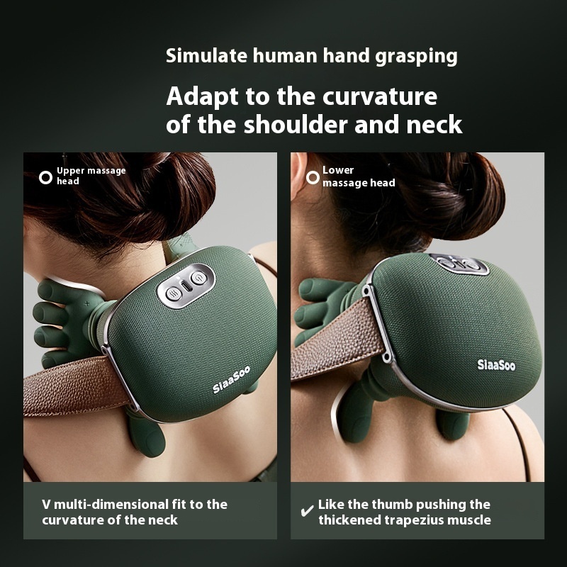 Electric Neck And Shoulder Muscle Massager Wireless Shoulder And Back Kneading Massage Shawl Neck Masajeador Relax Pain Relief - Image 8