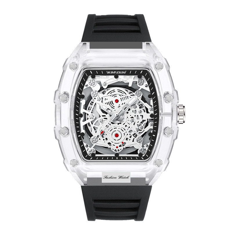 Wholesale Fashionable Transparent Mens Watches Waterproof Timepieces - Image 8