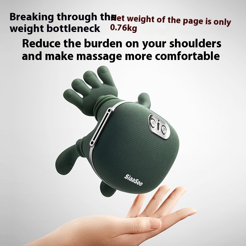 Electric Neck And Shoulder Muscle Massager Wireless Shoulder And Back Kneading Massage Shawl Neck Masajeador Relax Pain Relief - Image 10