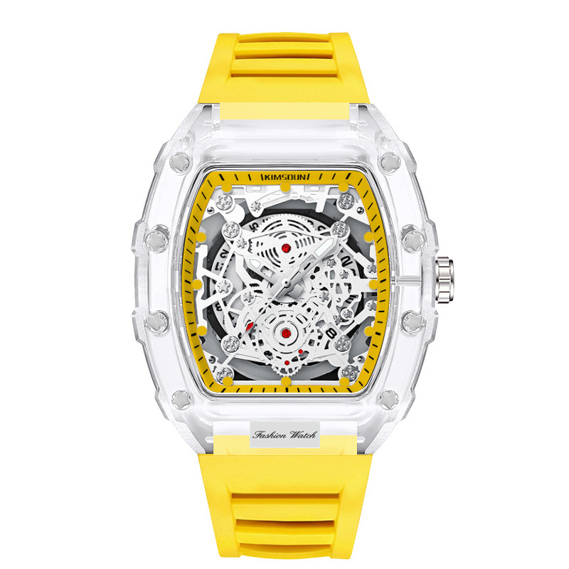 Wholesale Fashionable Transparent Mens Watches Waterproof Timepieces - Image 4