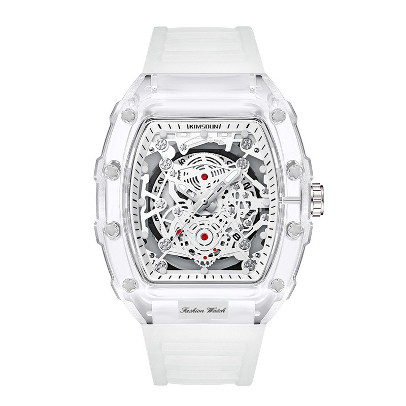 Wholesale Fashionable Transparent Mens Watches Waterproof Timepieces - Image 3