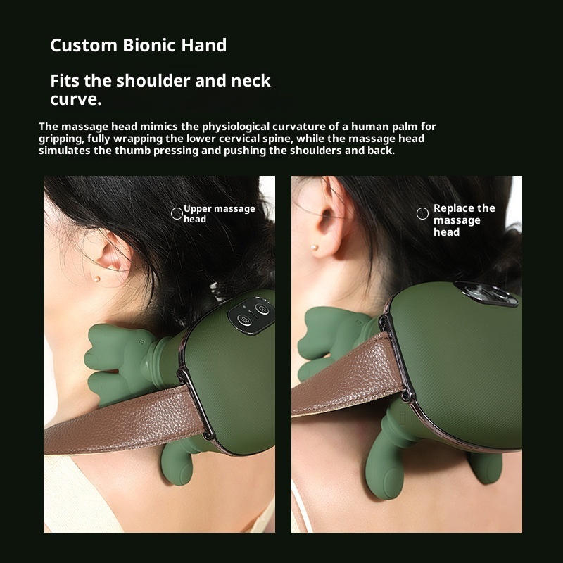 Electric Neck And Shoulder Muscle Massager Wireless Shoulder And Back Kneading Massage Shawl Neck Masajeador Relax Pain Relief - Image 2